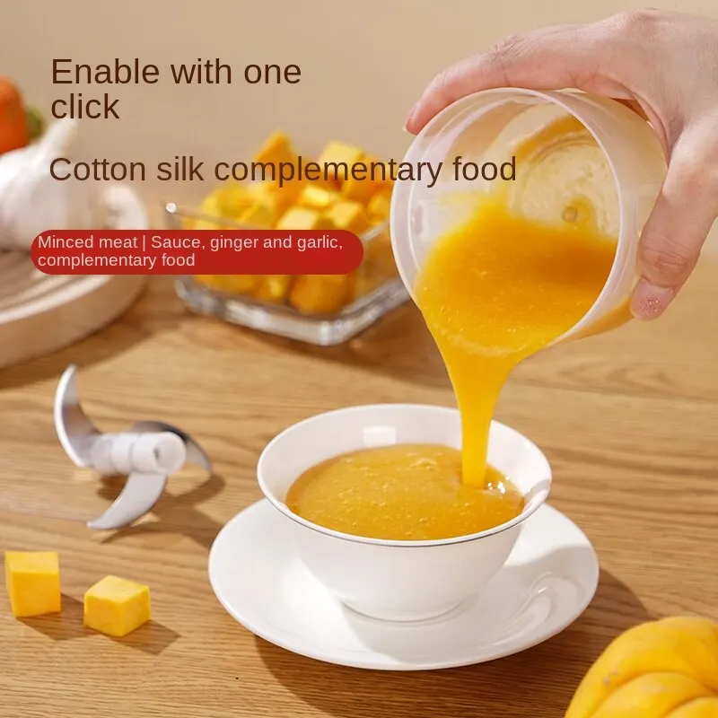 Kitchen Gadgets In China - อาหาร Chopper กระเทียม Crusher เครื่องบดเนื้อมินิกระเทียมกดผัก Chopper