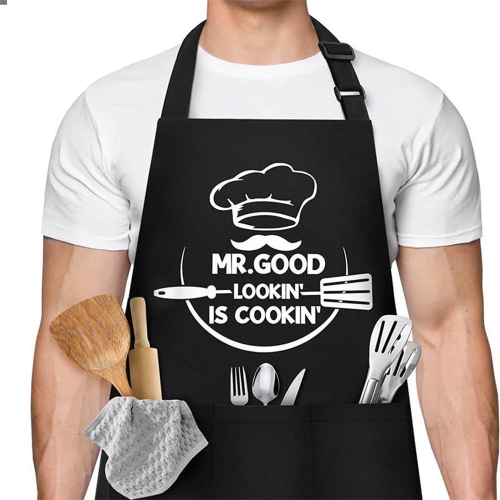 Kitchen Gadgets For Dad - ผ้ากันเปื้อนตลกของขวัญสำหรับพ่อหลานชายสามีผิดปกติของเขาแกดเจ็ตแฟชั่นกาแฟชุดเอี๊ยมอุปกรณ์ครัว