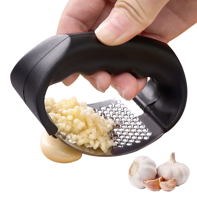 Kitchen Gadgets In China - เครื่องบดกระเทียมสแตนเลสแบบใช้มือ เครื่องสับกระเทียม เครื่องมือสับกระเทียม อุปกรณ์สำหรับผลไม้และผัก อุปกรณ์ครัว