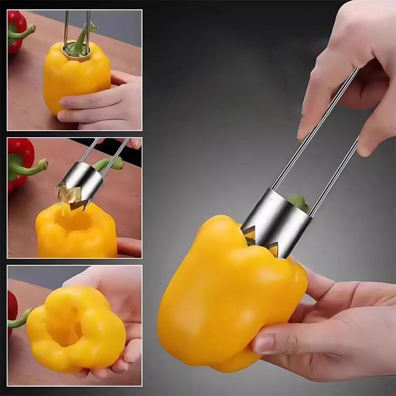 ผลไม้สแตนเลส Core Remover Appl - Kitchen Home Gadgets บทวิจารณ์และราคา