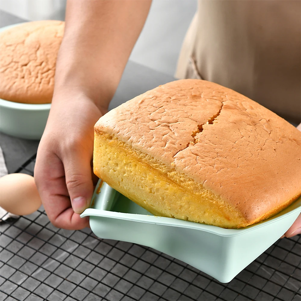 แม่พิมพ์เค้กซิลิโคนทรงสี่เหลี่ - Kitchen Gadgets Ninja บทวิจารณ์และราคา