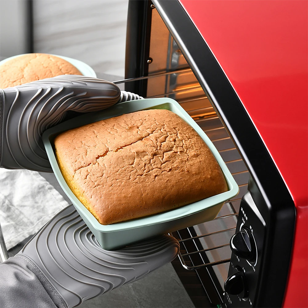 แม่พิมพ์เค้กซิลิโคนทรงสี่เหลี่ - Kitchen Gadgets Ninja บทวิจารณ์และราคา