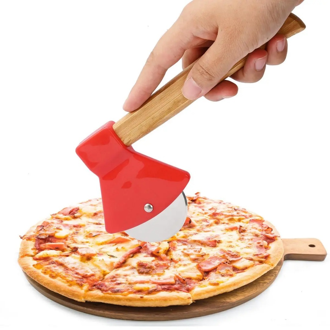 ที่ตัดพิซซ่ารูปขวานสุดเท่และน่ - Kitchen Gadgets For Dad บทวิจารณ์และราคา