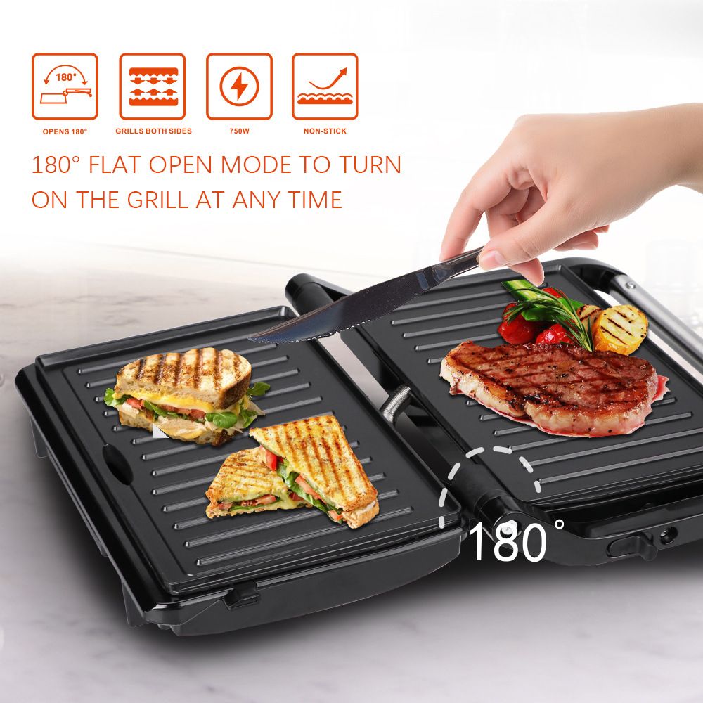 เครื่องทำสเต็ก 220V เครื่องทำป - Breakfast Sandwich Maker บทวิจารณ์และราคา