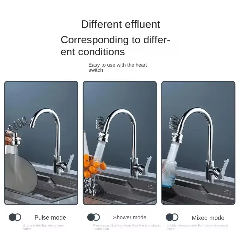 ก๊อกน้ำอ่างล้างจาน 3 โหมดใหม่  - Kitchen Gadgets Youtube บทวิจารณ์และราคา