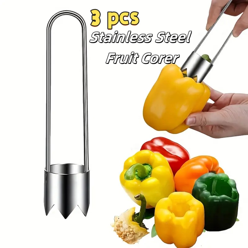 เครื่องมือคว้านผลไม้และผักสแตน - Apple Corer Slicer บทวิจารณ์และราคา
