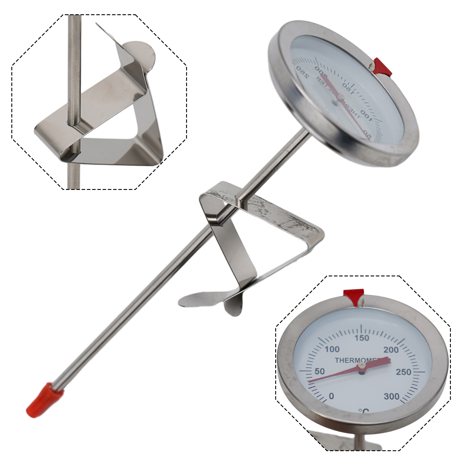 เทอร์โมมิเตอร์วัดอุณหภูมิอาหาร - Kitchen Home Gadgets บทวิจารณ์และราคา