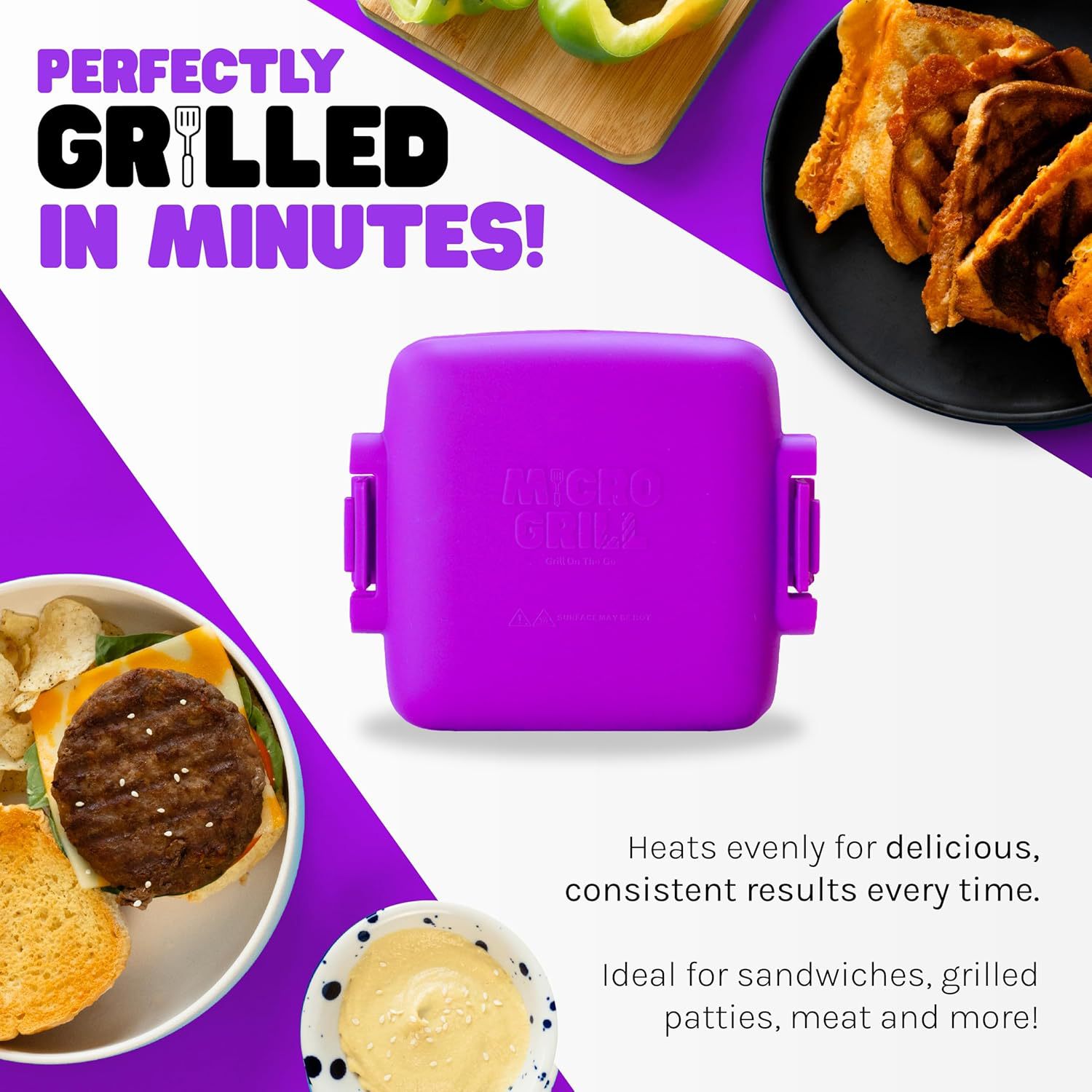 เครื่องทำอาหารอเนกประสงค์สำหรั - Breakfast Sandwich Maker บทวิจารณ์และราคา