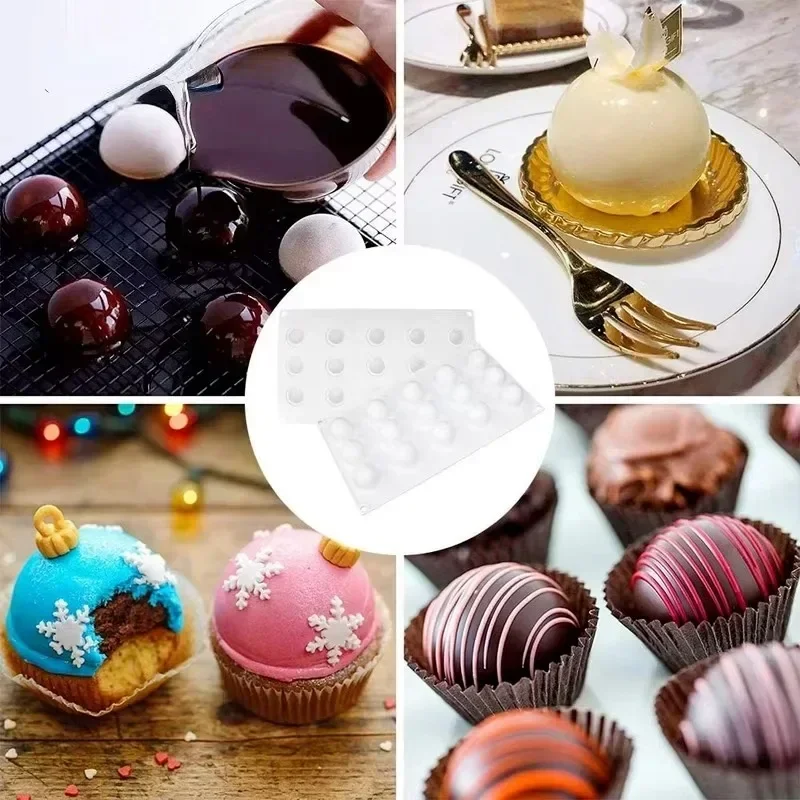 3D Sphere แม่พิมพ์ซิลิโคนสําหร - Kitchen Gadgets Ninja บทวิจารณ์และราคา