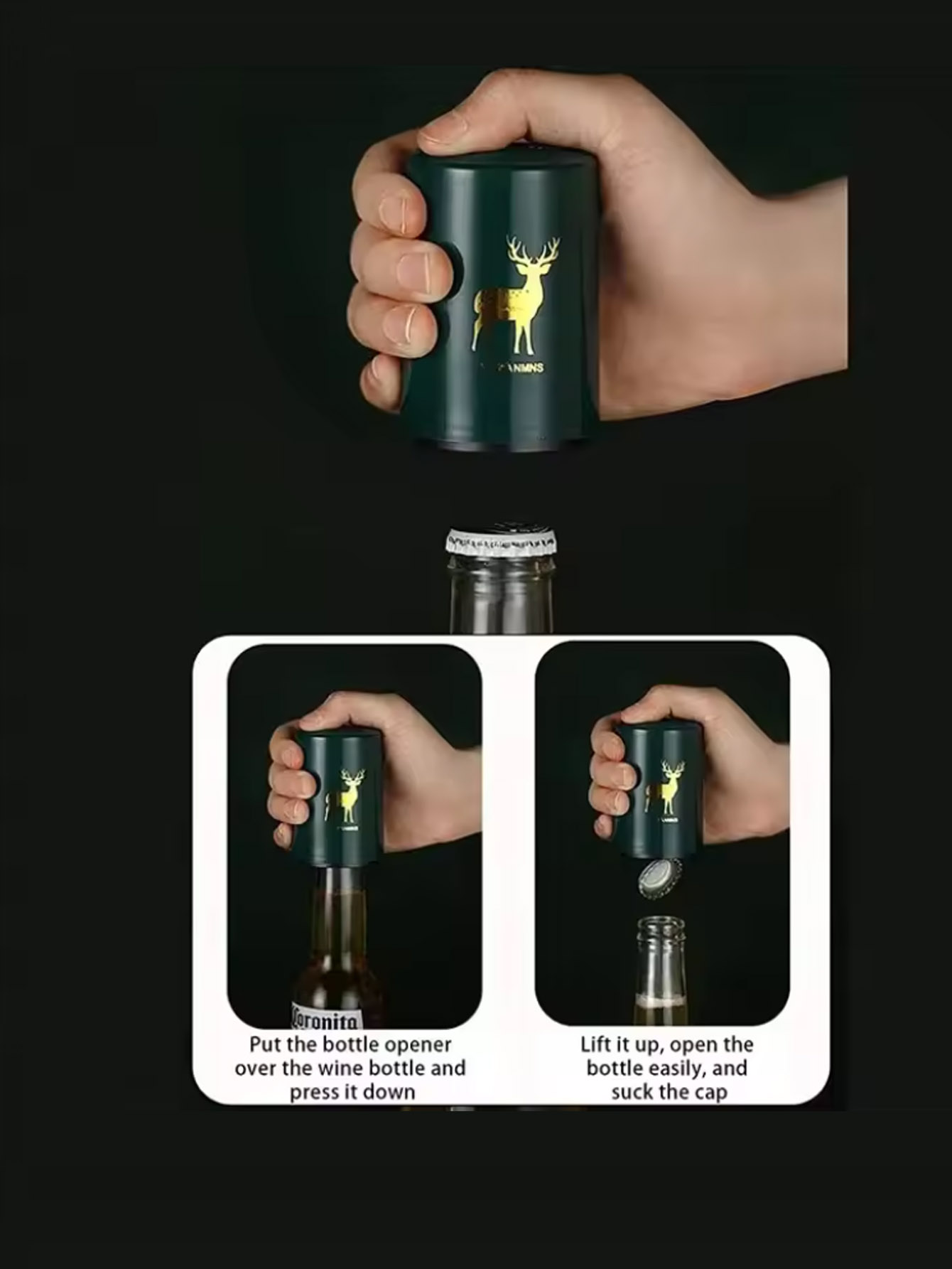 ที่เปิดขวดเบียร์อัตโนมัติ 1 ชิ - Kitchen Home Gadgets บทวิจารณ์และราคา