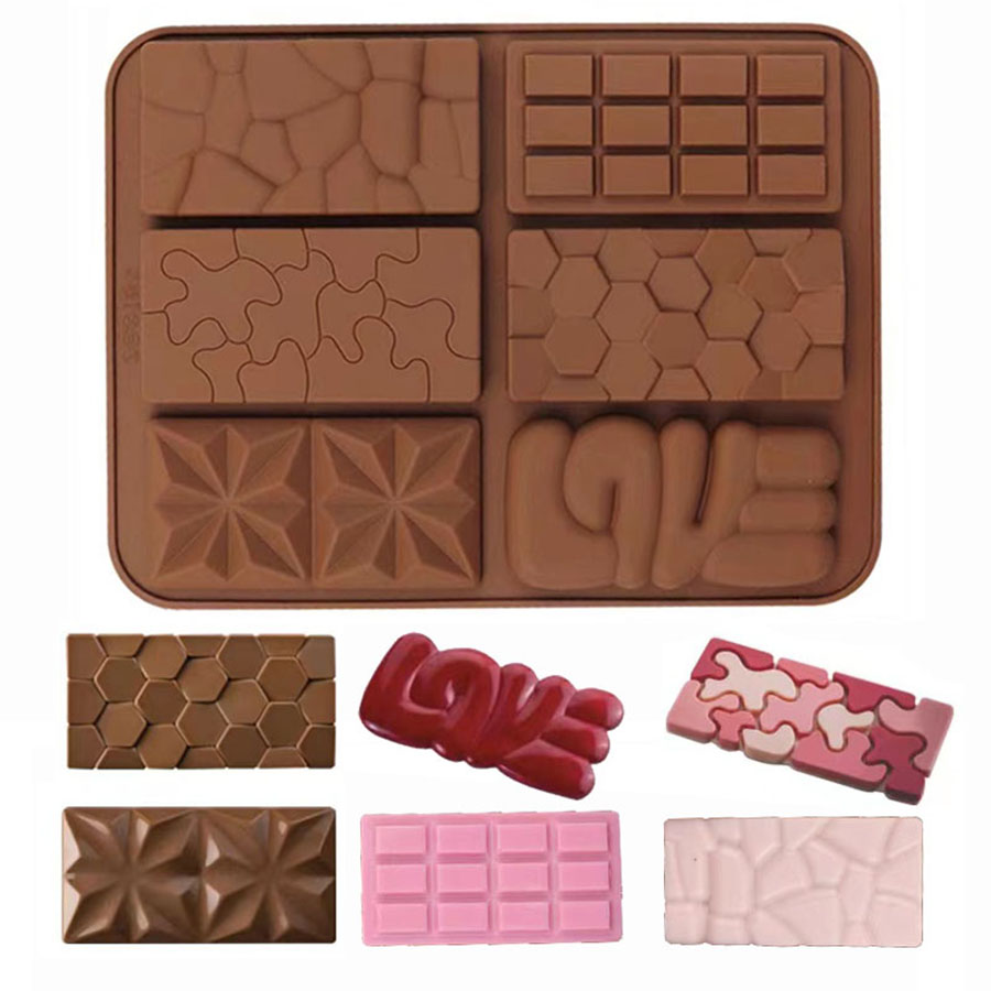 1 PC ช็อกโกแลตแม่พิมพ์ 3D แม่พ - Kitchen Gadgets Ninja บทวิจารณ์และราคา