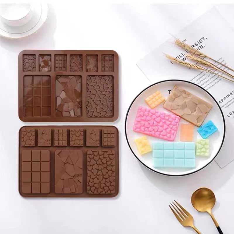 1 PC ช็อกโกแลตแม่พิมพ์ 3D แม่พ - Kitchen Gadgets Ninja บทวิจารณ์และราคา