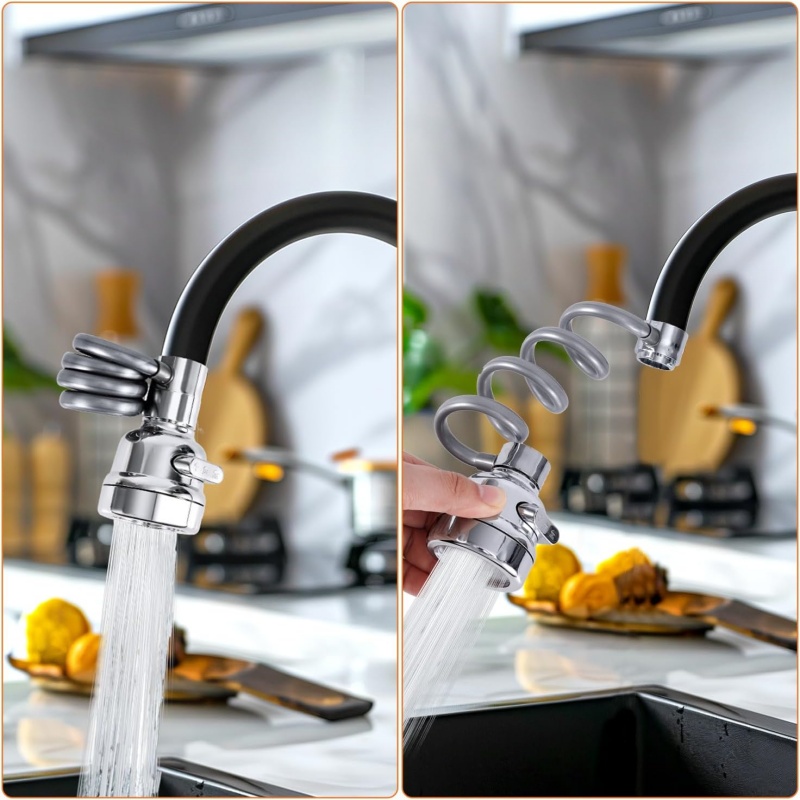 ใหม่ 3 โหมดก๊อกน้ําอ่างล้างจาน - Kitchen Gadgets Youtube บทวิจารณ์และราคา