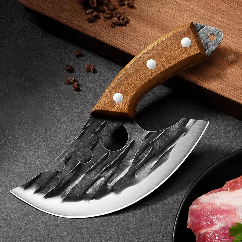 มีดสับเนื้อสเตนเลสสตีลตีขึ้นรู - Kitchen Gadgets For Dad บทวิจารณ์และราคา