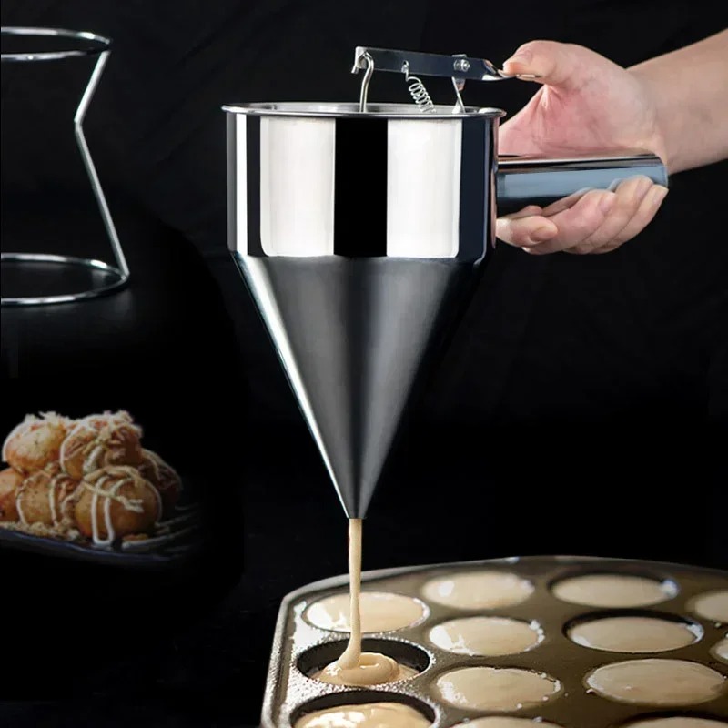 กรวยจ่ายของเหลวสแตนเลสขนาด 600 - Kitchen Gadgets Ninja บทวิจารณ์และราคา