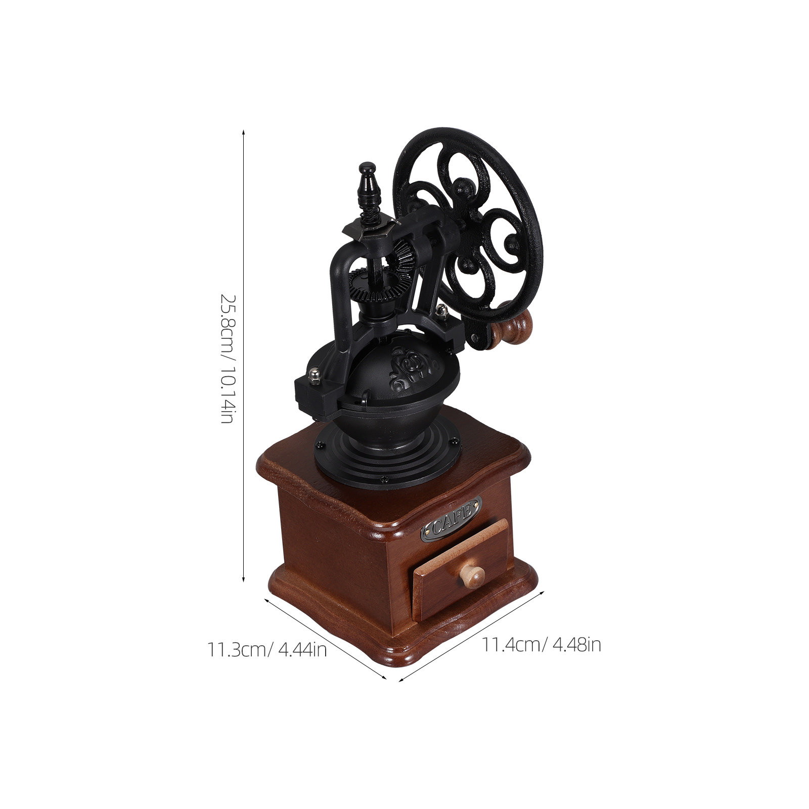 เครื่องบดกาแฟแบบมือหมุน วัสดุไ - Kitchen Gadgets Vintage บทวิจารณ์และราคา