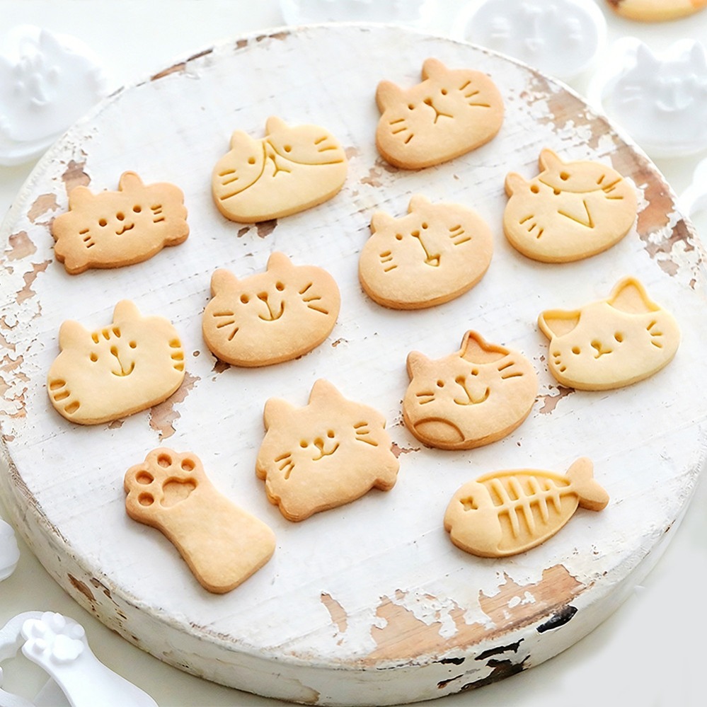 แม่พิมพ์คุกกี้รูปแมวน่ารัก DIY - Kitchen Gadgets Ninja บทวิจารณ์และราคา