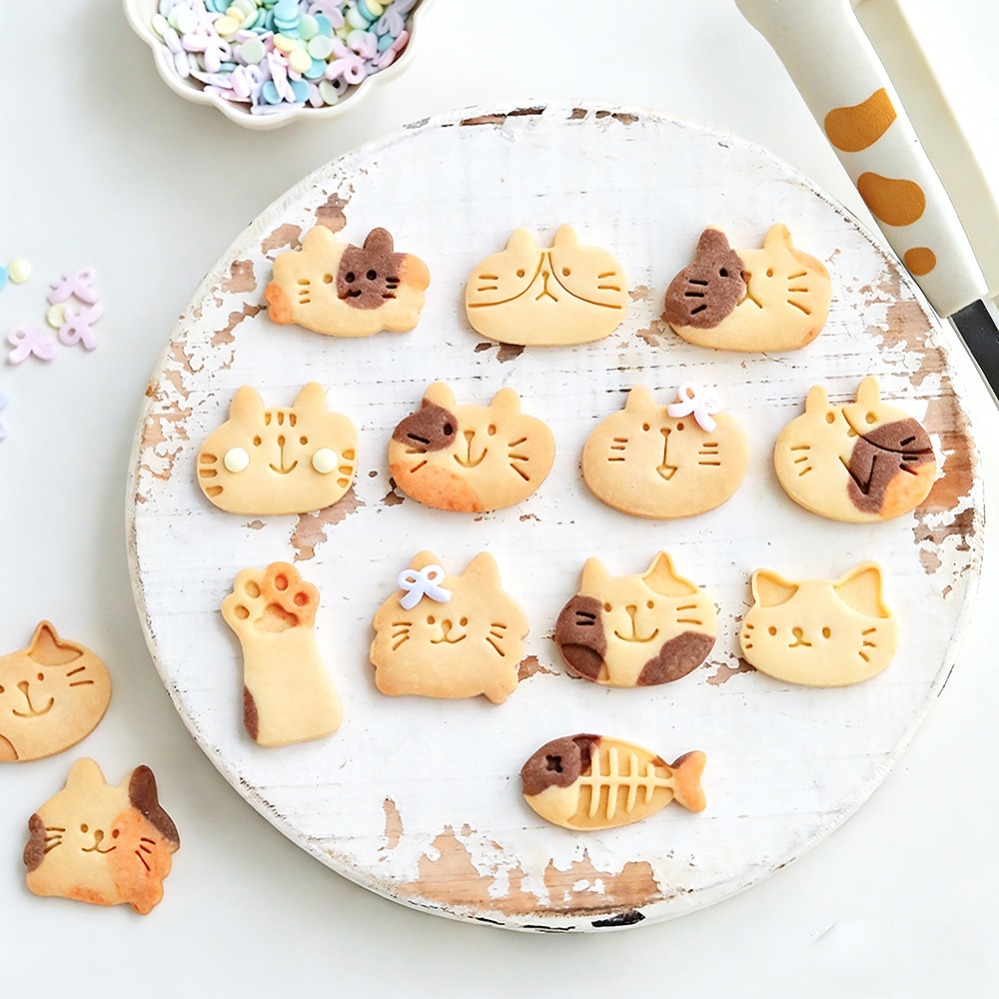 แม่พิมพ์คุกกี้รูปแมวน่ารัก DIY - Kitchen Gadgets Ninja บทวิจารณ์และราคา