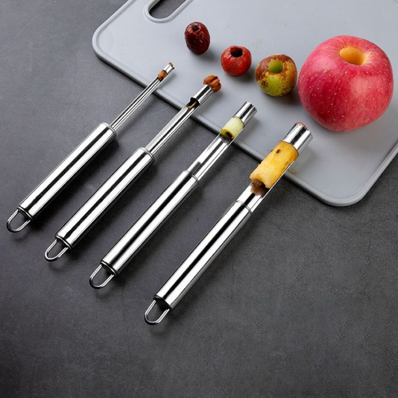 ที่คว้านผลไม้สแตนเลส ที่เอาเมล - Apple Corer Slicer บทวิจารณ์และราคา