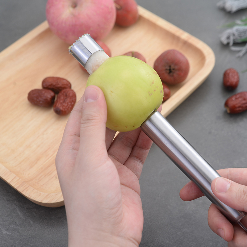 ที่คว้านผลไม้สแตนเลส ที่เอาเมล - Apple Corer Slicer บทวิจารณ์และราคา