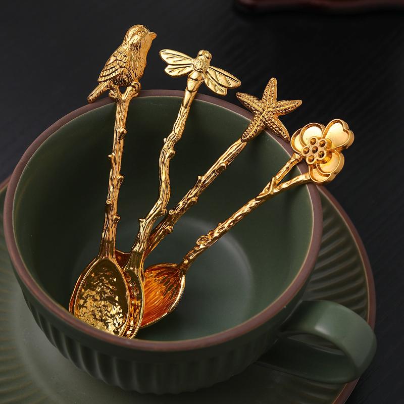 ช้อนกาแฟ/ของหวานโลหะ 1 ชิ้น ลา - Kitchen Gadgets Vintage บทวิจารณ์และราคา