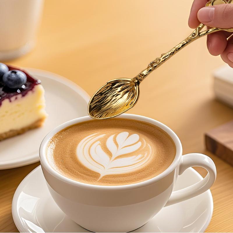 ช้อนกาแฟ/ของหวานโลหะ 1 ชิ้น ลา - Kitchen Gadgets Vintage บทวิจารณ์และราคา