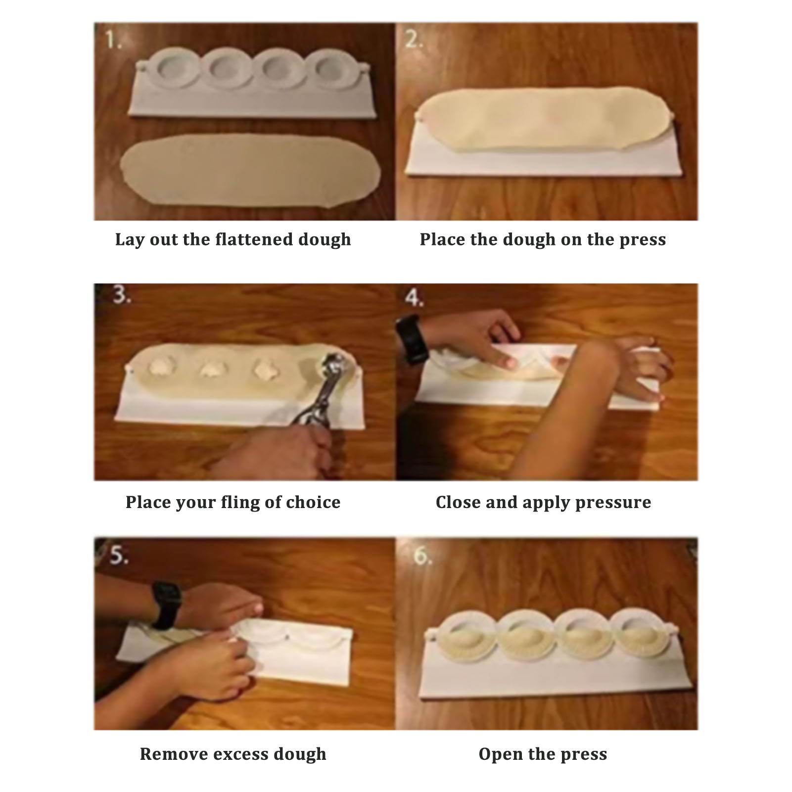 ขนาดใหญ่ DIY Dumpling แม่พิมพ์ - Kitchen Gadgets Ninja บทวิจารณ์และราคา