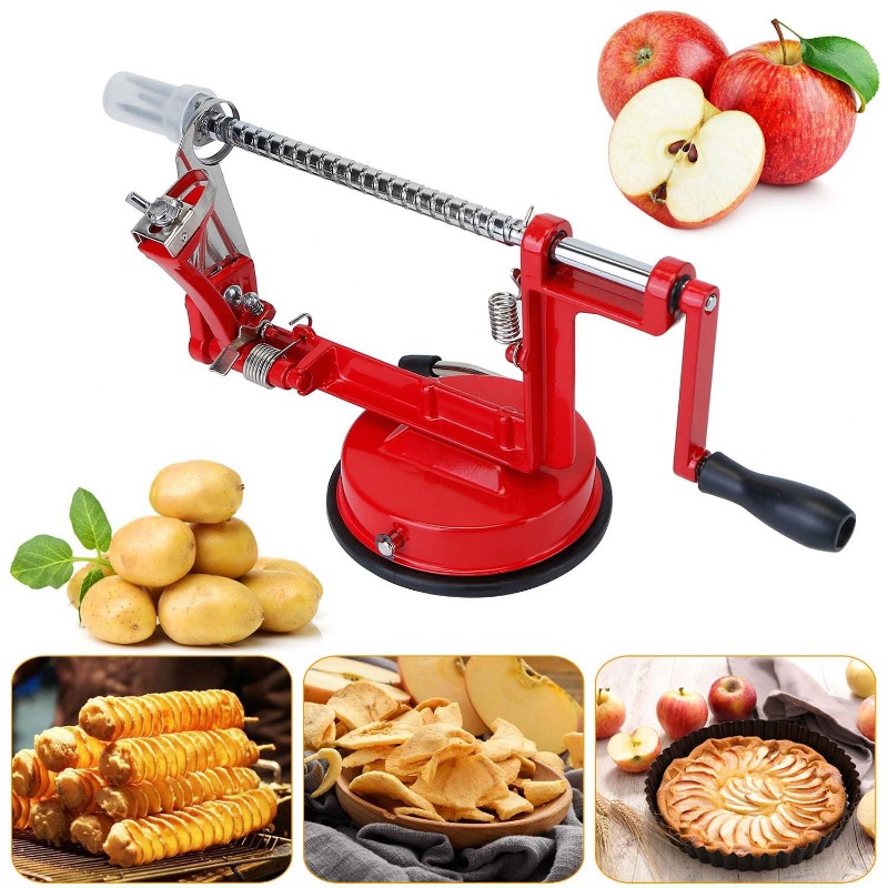 เครื่องปอกแอปเปิ้ล 3 in 1 แบบห - Apple Corer Slicer บทวิจารณ์และราคา
