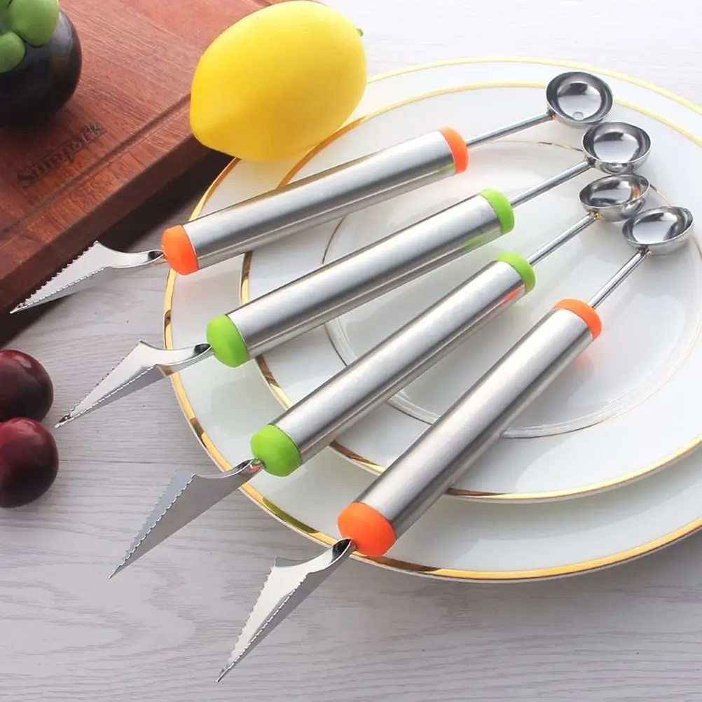 ผลไม้ Platter มีดแกะสลัก Melon - Kitchen Gadgets In China บทวิจารณ์และราคา