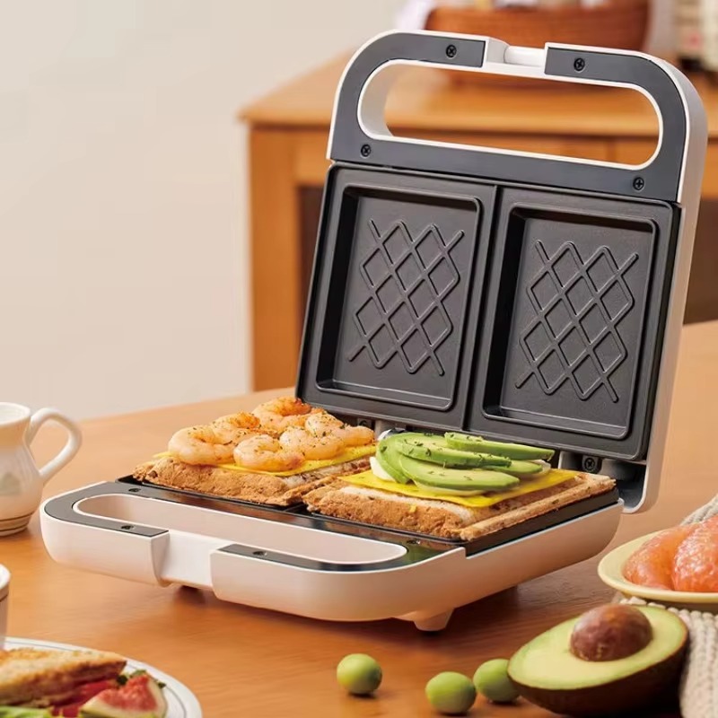 เครื่องปิ้งขนมปังแซนวิช 2 ชิ้น - Breakfast Sandwich Maker บทวิจารณ์และราคา