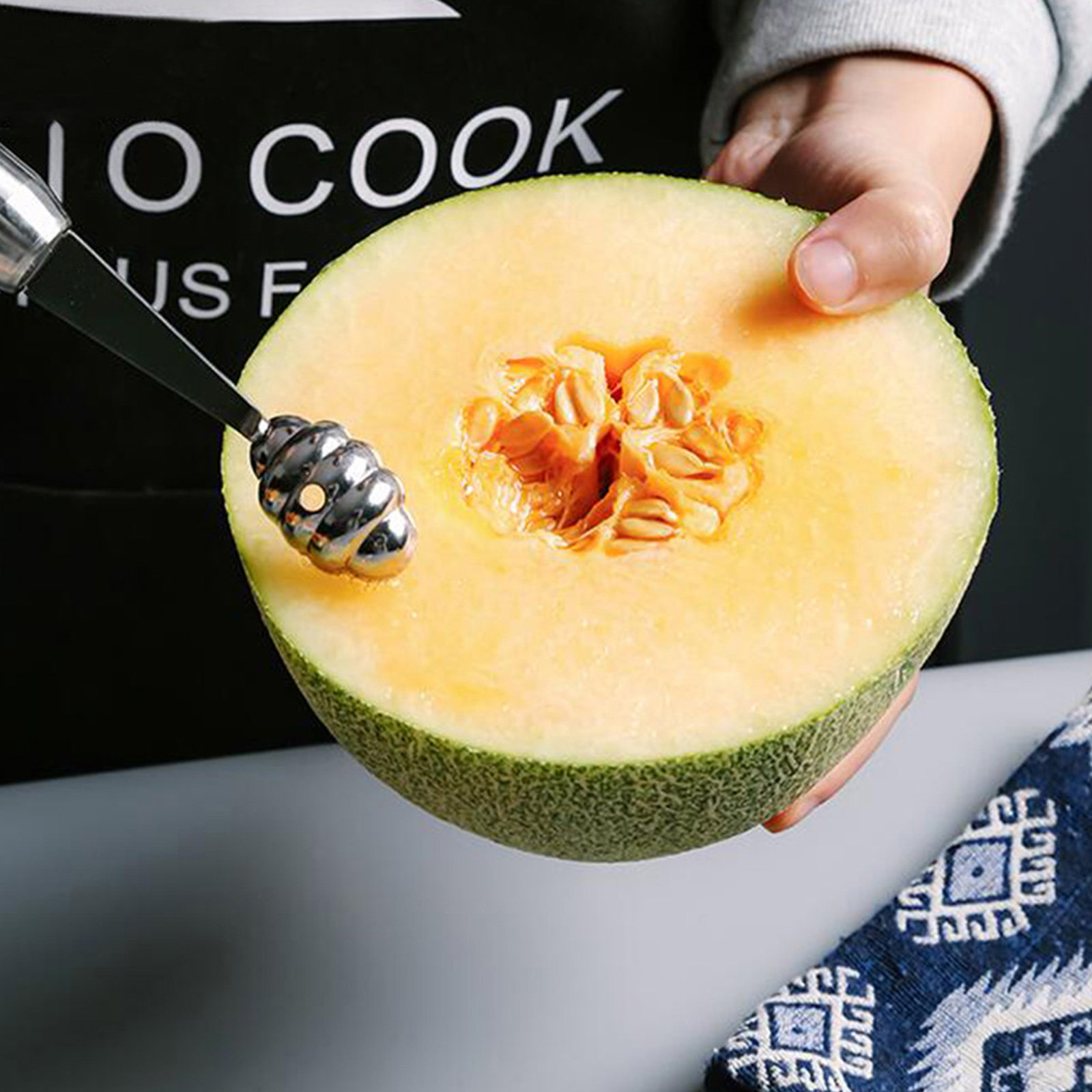 ช้อนตักผลไม้สแตนเลส 1 ชิ้น ทนต - Kitchen Home Gadgets บทวิจารณ์และราคา