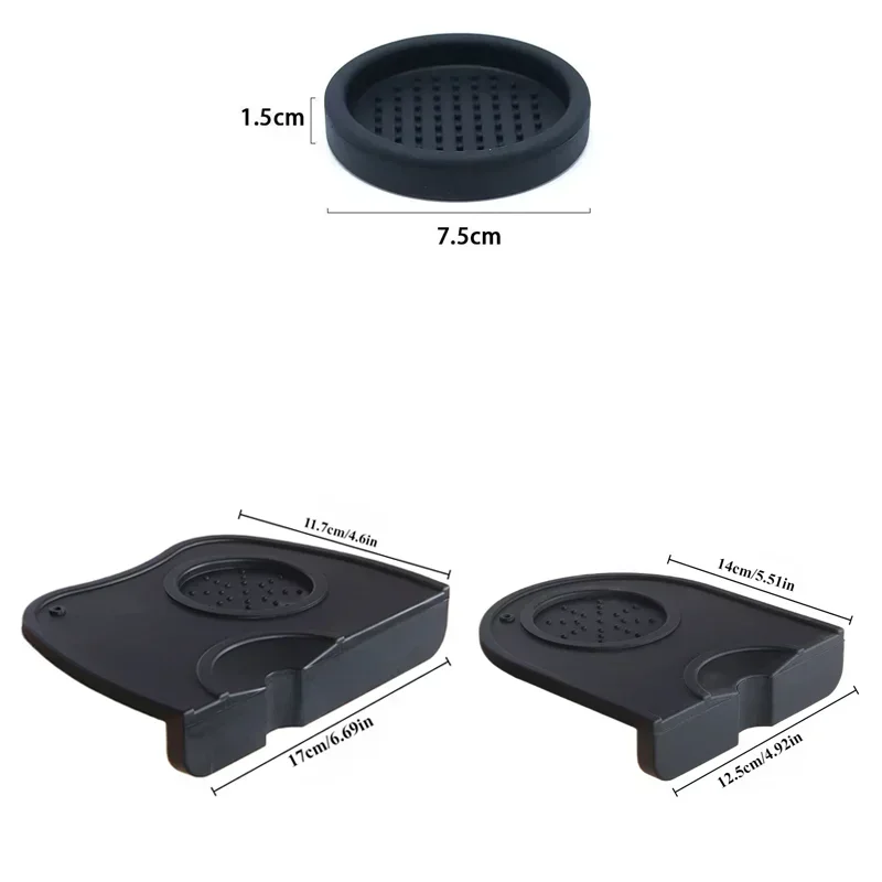 ผงกาแฟ Pad ซิลิโคนกันลื่น Tamp - Kitchen Gadgets Ninja บทวิจารณ์และราคา