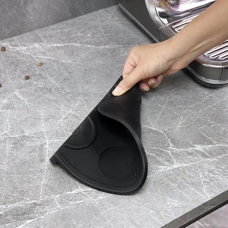 ผงกาแฟ Pad ซิลิโคนกันลื่น Tamp - Kitchen Gadgets Ninja บทวิจารณ์และราคา