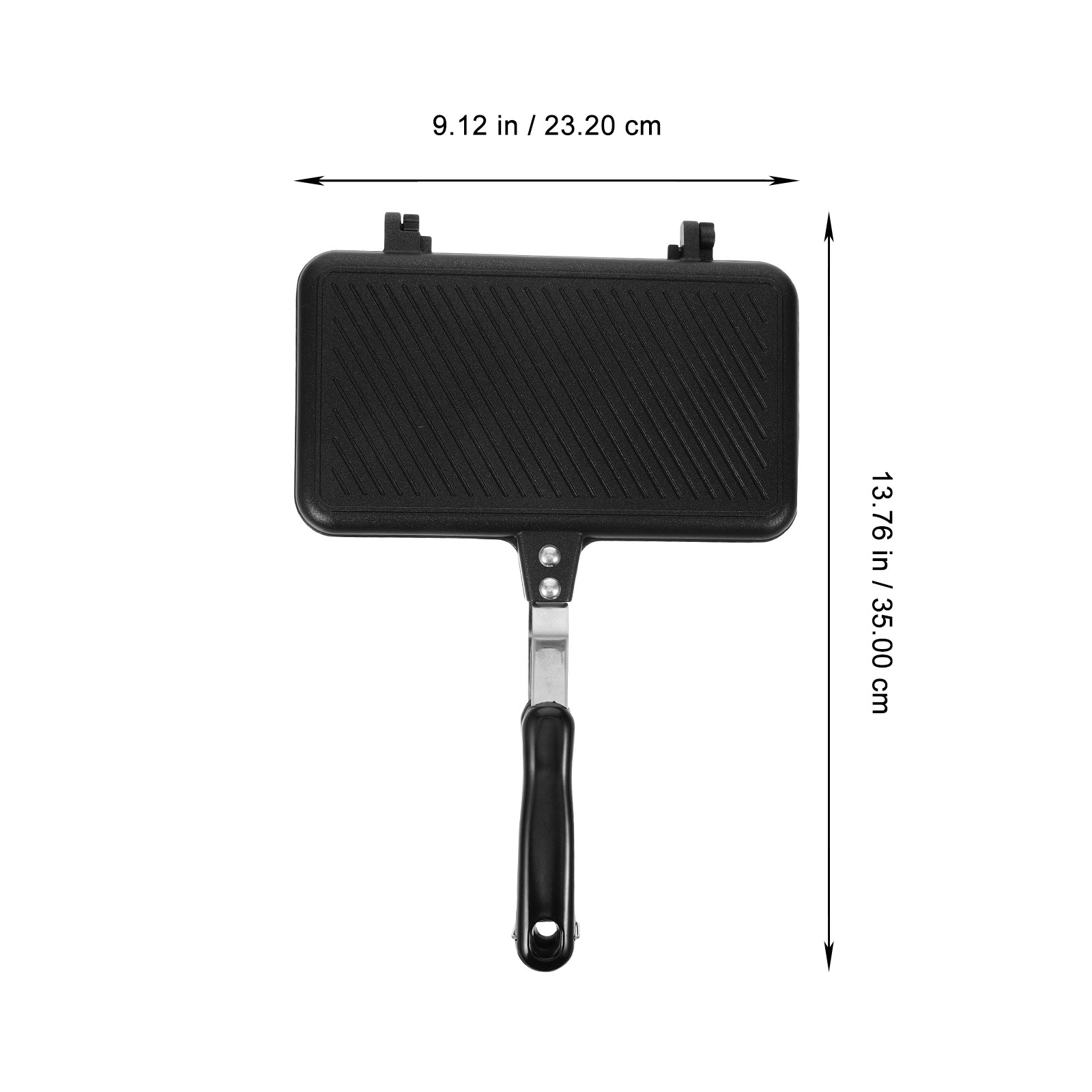 กระทะแซนวิชสองด้านเคลือบสารกัน - Breakfast Sandwich Maker บทวิจารณ์และราคา