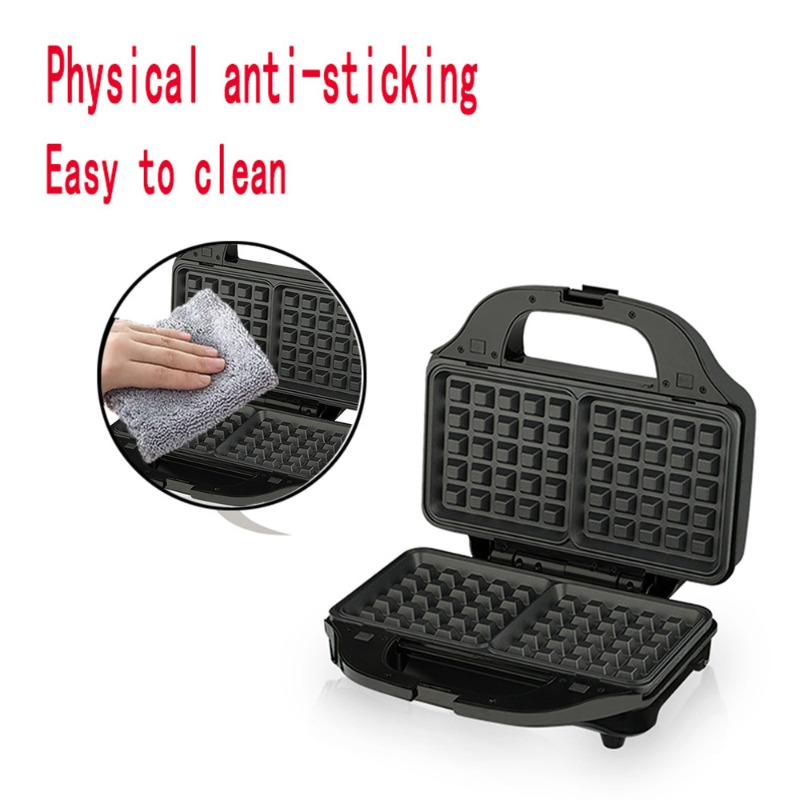 เครื่องทำแซนวิช 3 in 1 ขนาดใหญ - Breakfast Sandwich Maker บทวิจารณ์และราคา